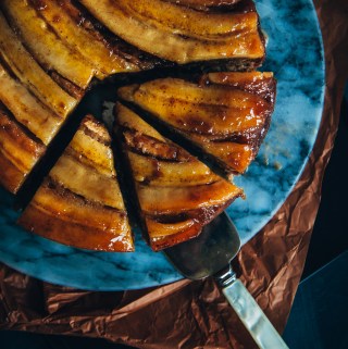 Banana Upside Down Cake