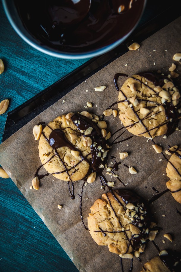 vegan peanut butter cookies