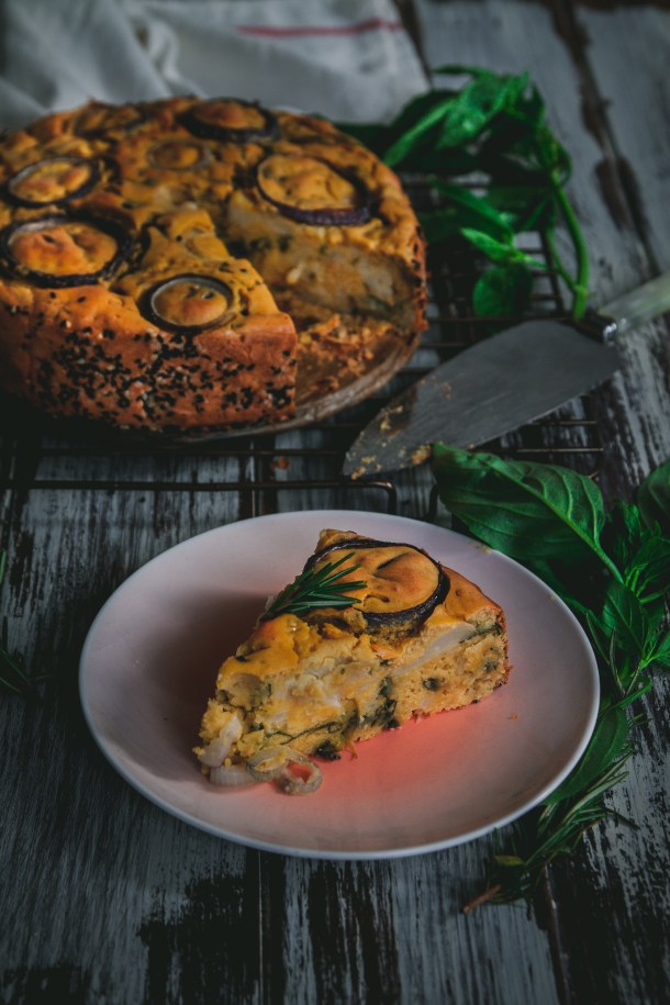 vegan cauliflower cake