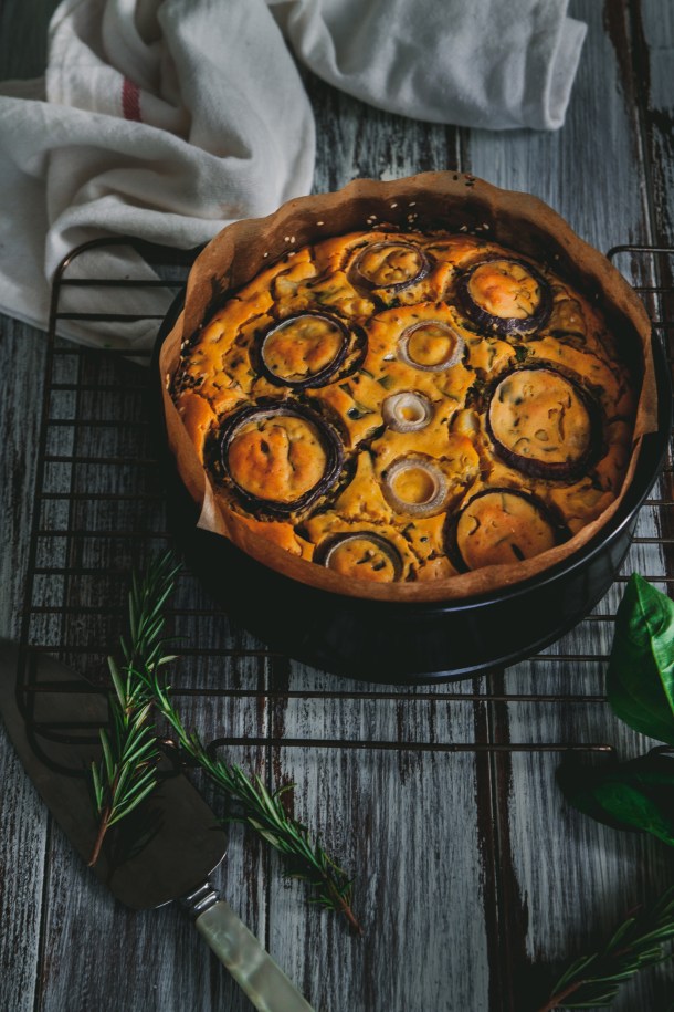 vegan cauliflower cake